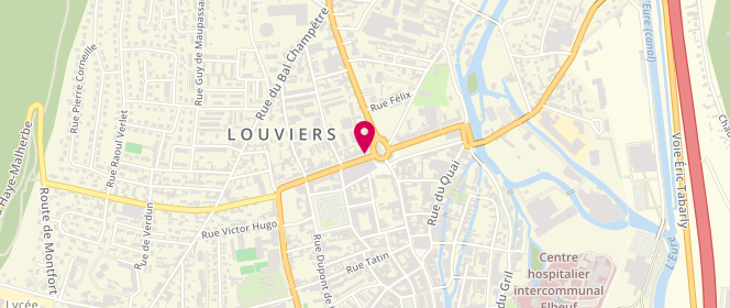 Plan de Laverie Wash'N'dry, 3 Boulevard Mar Joffre, 27400 Louviers