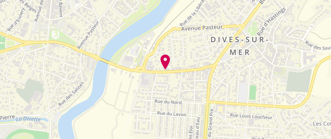 Plan de Lav'linge Services, 84 Rue Général de Gaulle, 14160 Dives-sur-Mer