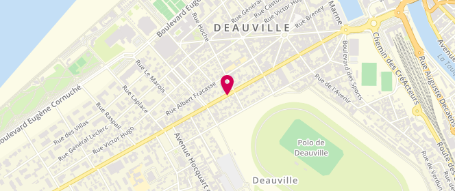 Plan de Lav O Clair, Avenue République, 14800 Deauville
