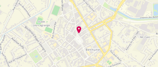 Plan de Lavomatique du Beffroi, 20 Rue Anatole France, 62400 Béthune