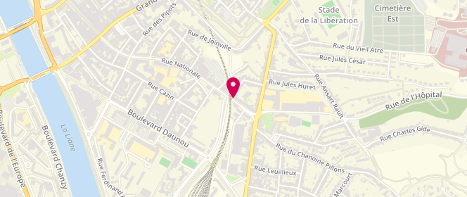 Plan de Jules Laverie, 235 Rue Nationale, 62200 Boulogne-sur-Mer